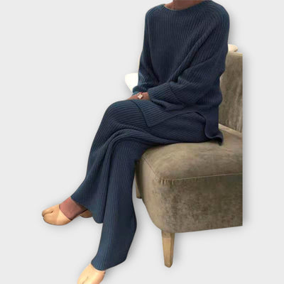 Σετ Πλεκτό με Χαλαρή Γραμμή