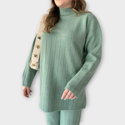 Πλεκτό Σετ με Χαλαρή Εφαρμογή