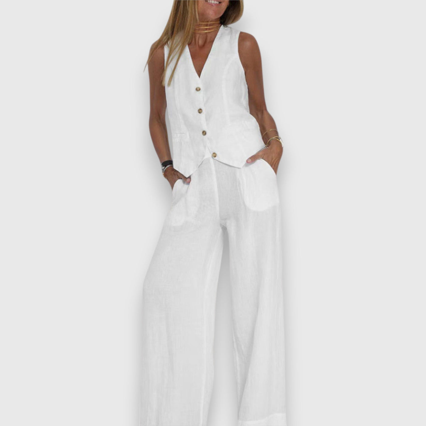 Σετ Δύο Τεμαχίων για καλοκαιρινή ελαφρότητα