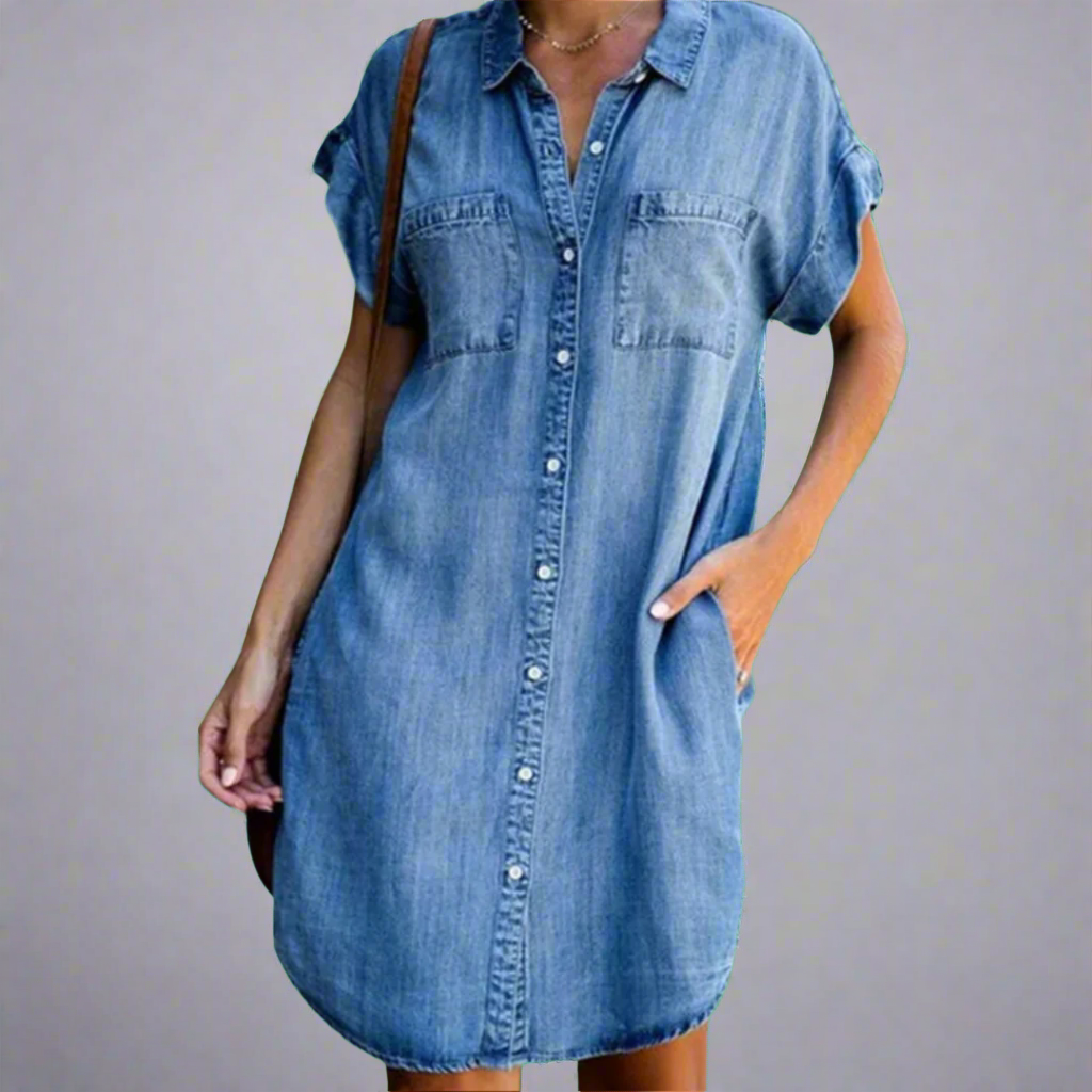 Μίνι φόρεμα από ελαστικό ύφασμα