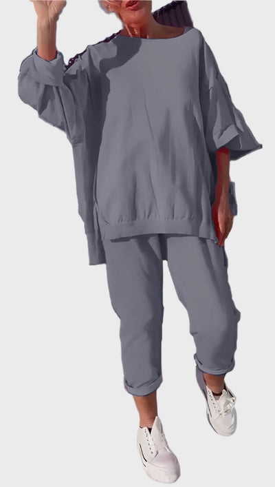 Σετ με Στρογγυλή Λαιμόκοψη