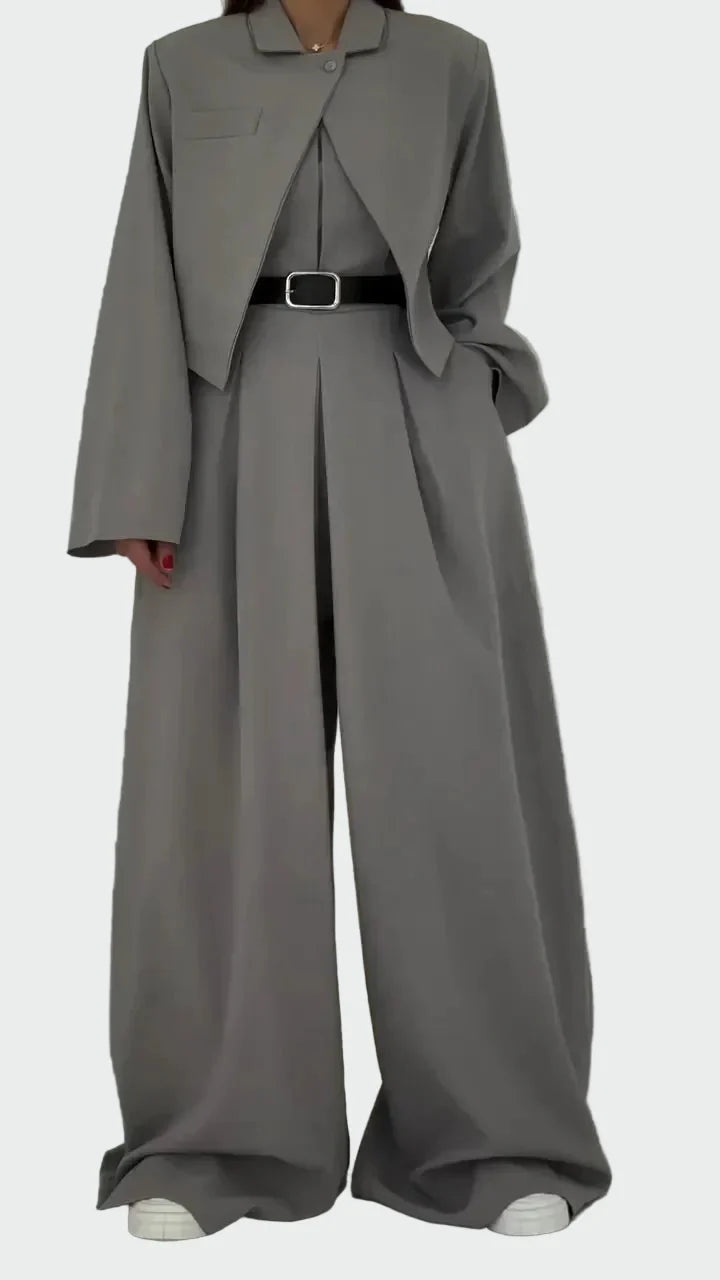 Σετ Μπαστιέ και Ζακέτα Στυλ Κομψό &amp; Μοντέρνο