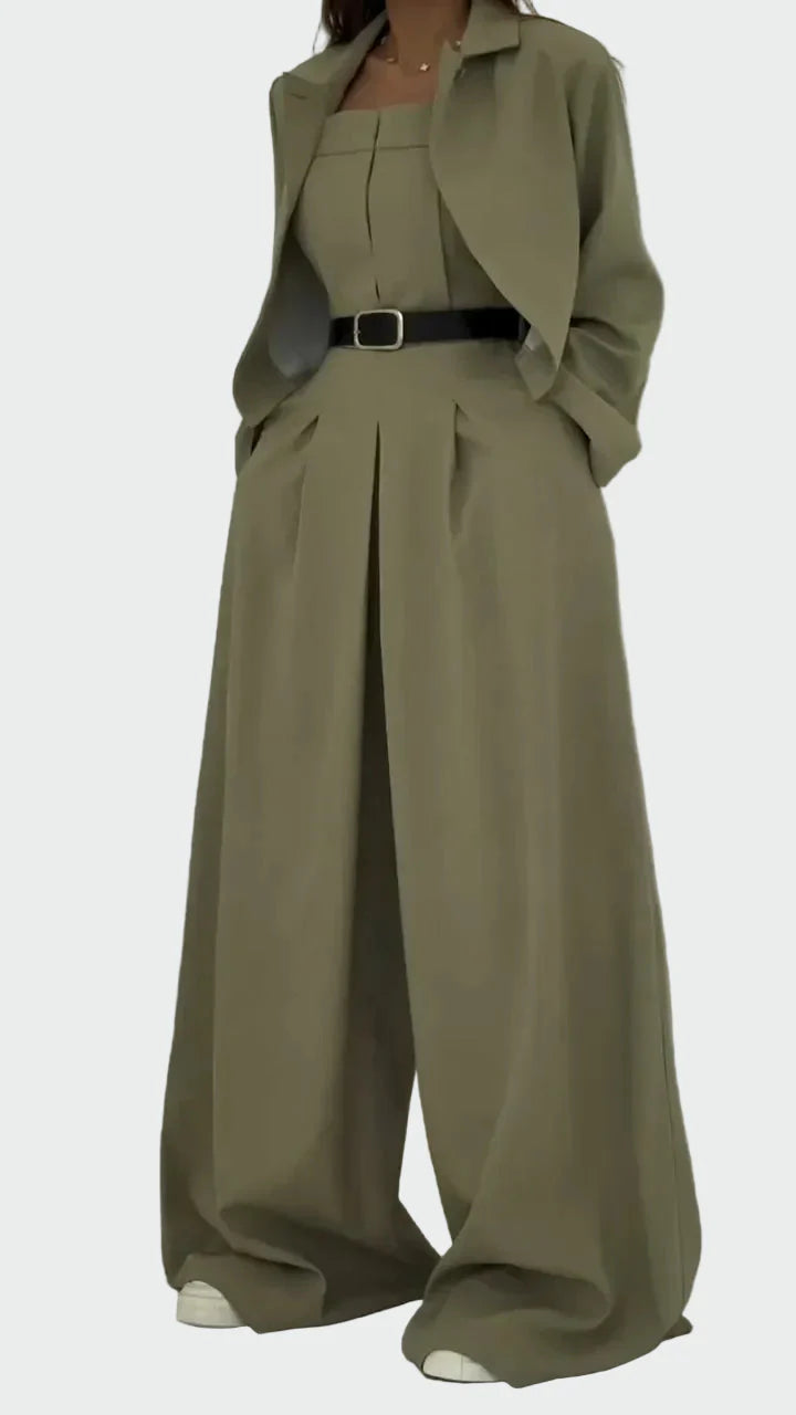 Σετ Μπαστιέ και Ζακέτα Στυλ Κομψό &amp; Μοντέρνο