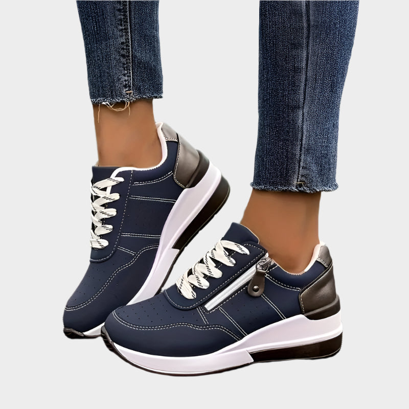 Ορθοπεδικό Παπούτσι με Φερμουάρ και Χοντρή Σόλα