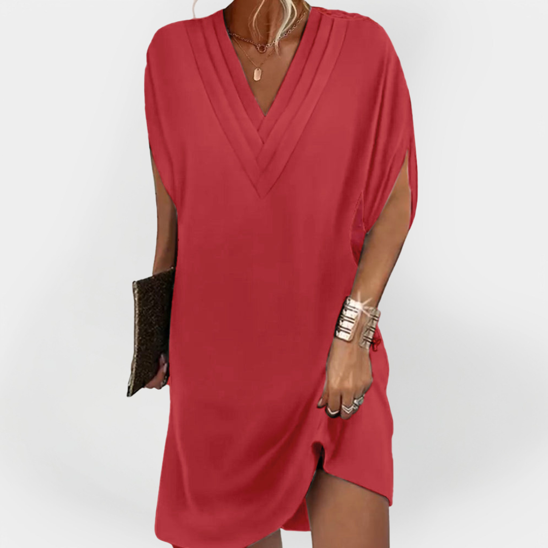 Κομψό Φόρεμα με Κολακευτική Γραμμή