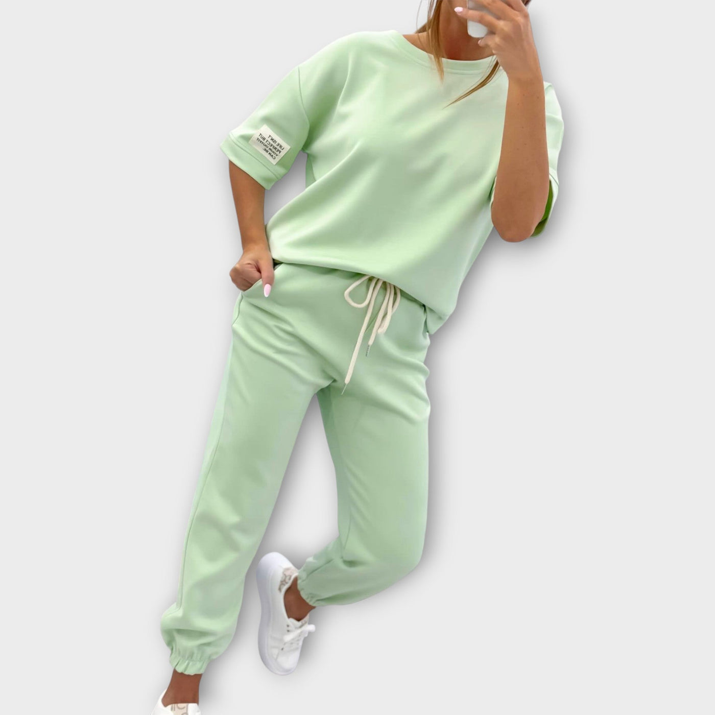 Σετ Loungewear με Χαλαρή Γραμμή 