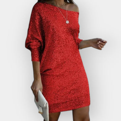 Φόρεμα Βραδινής Εξόδου με Παγιέτες