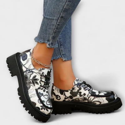 Σάντρα - Κλασικά Ρετρό Μοκασίνια με Στυλ