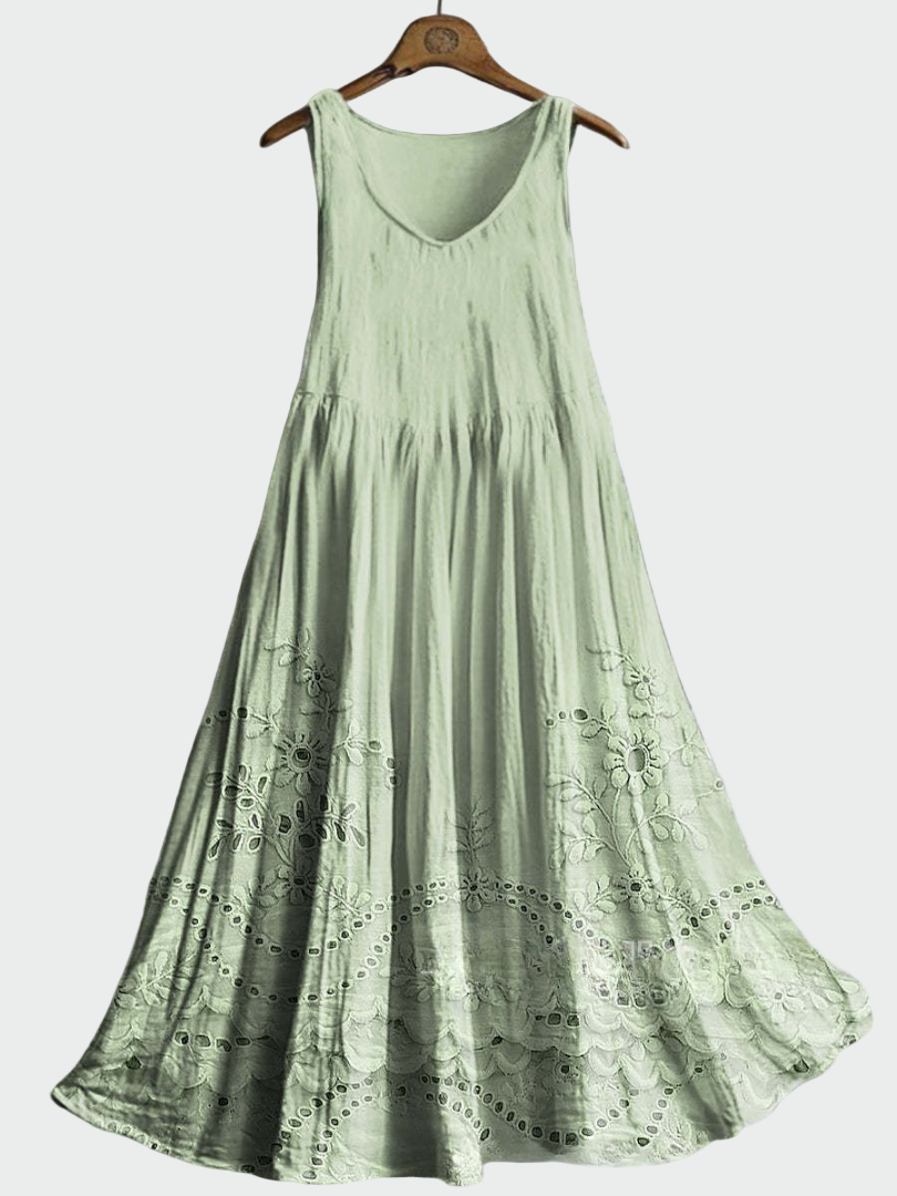 Φόρεμα με Αγγλική Δαντέλα