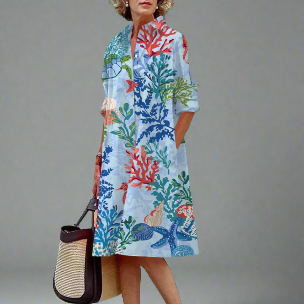 Χειροποίητο Μίντι Φόρεμα με Πουά