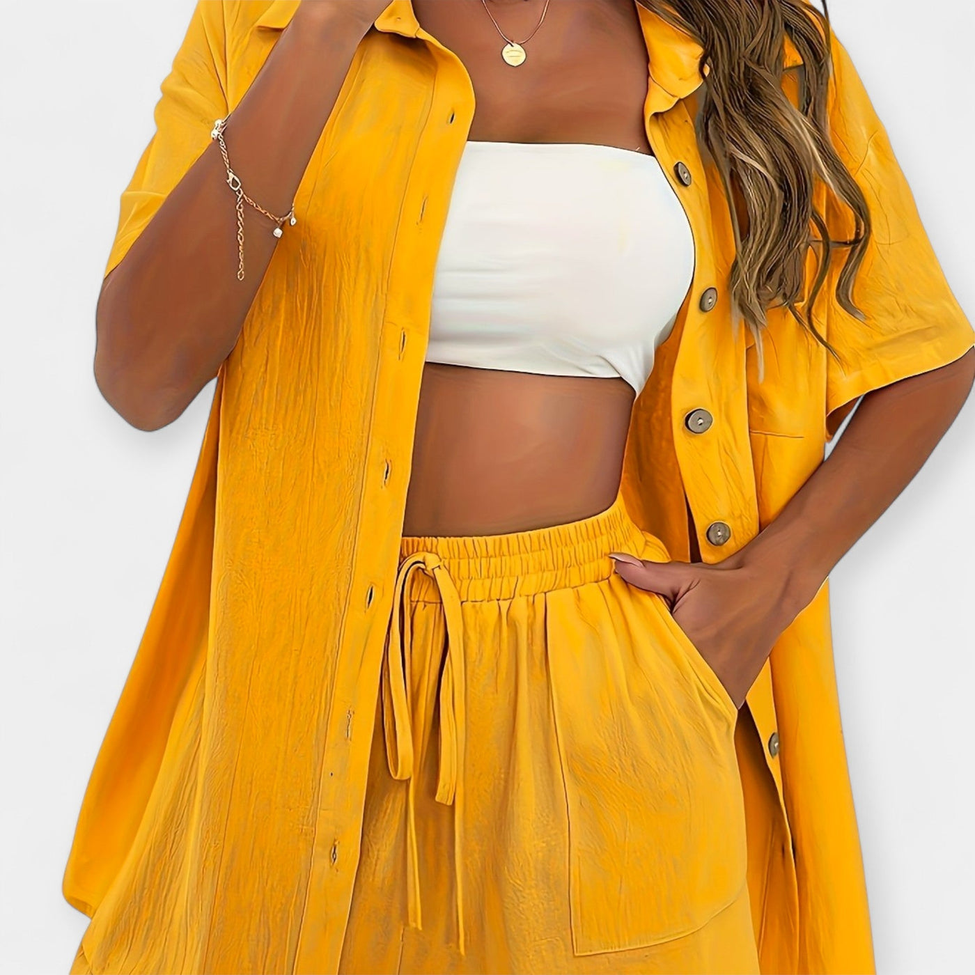 Σετ Πουκαμίσου και Σορτς