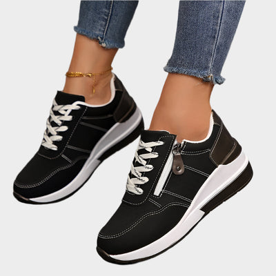 Ορθοπεδικό Παπούτσι με Φερμουάρ και Χοντρή Σόλα