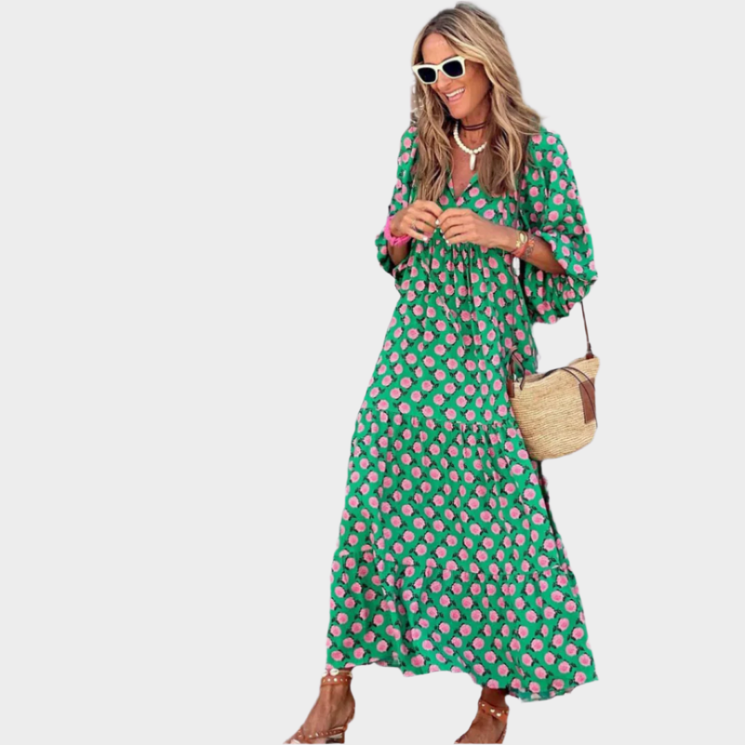 Γεωμετρικό Αέρινο Φόρεμα