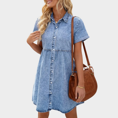 Καθημερινό τζιν φόρεμα