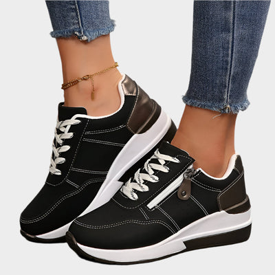 Ορθοπεδικό Παπούτσι με Φερμουάρ και Χοντρή Σόλα