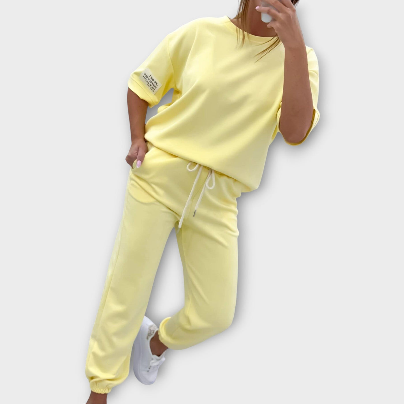 Σετ Loungewear με Χαλαρή Γραμμή 