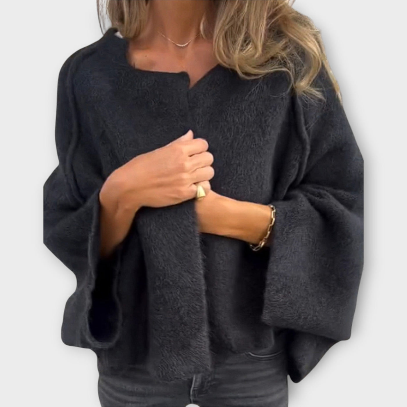 Κομψή Ζακέτα με Minimal Σχεδιασμό