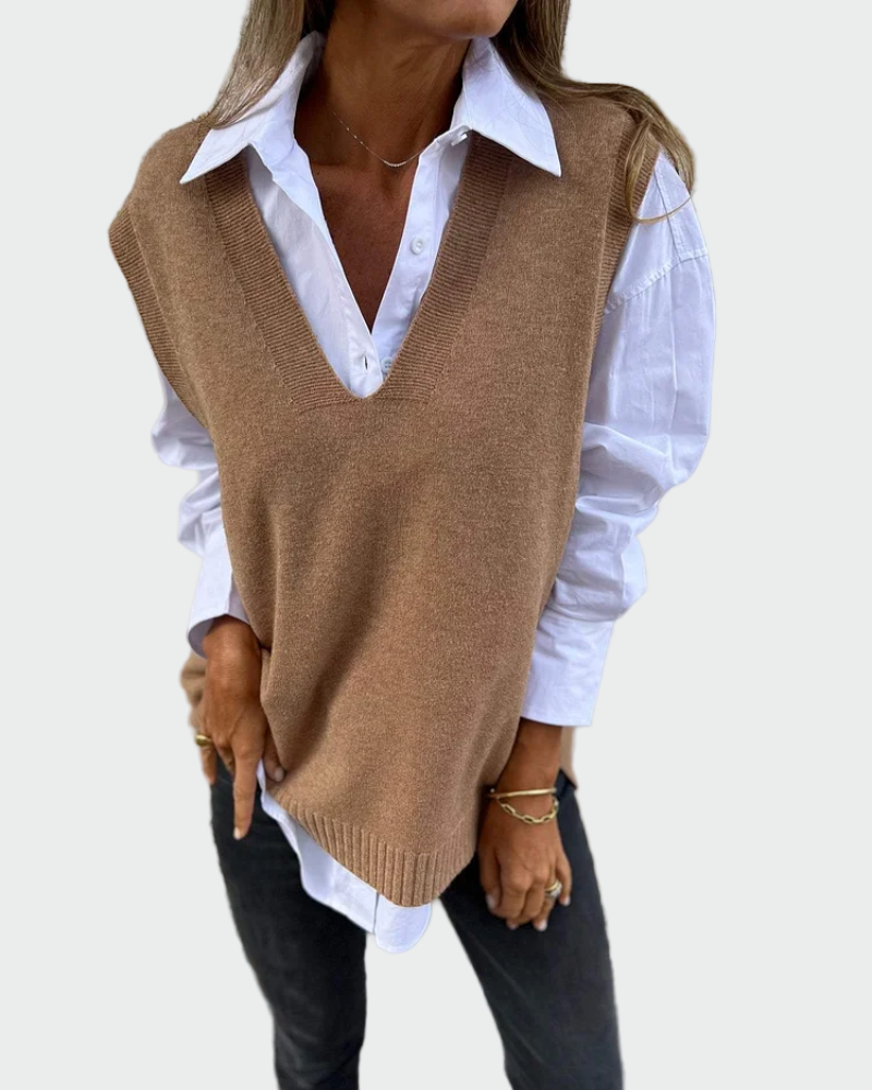 Πλεκτό Γιλέκο