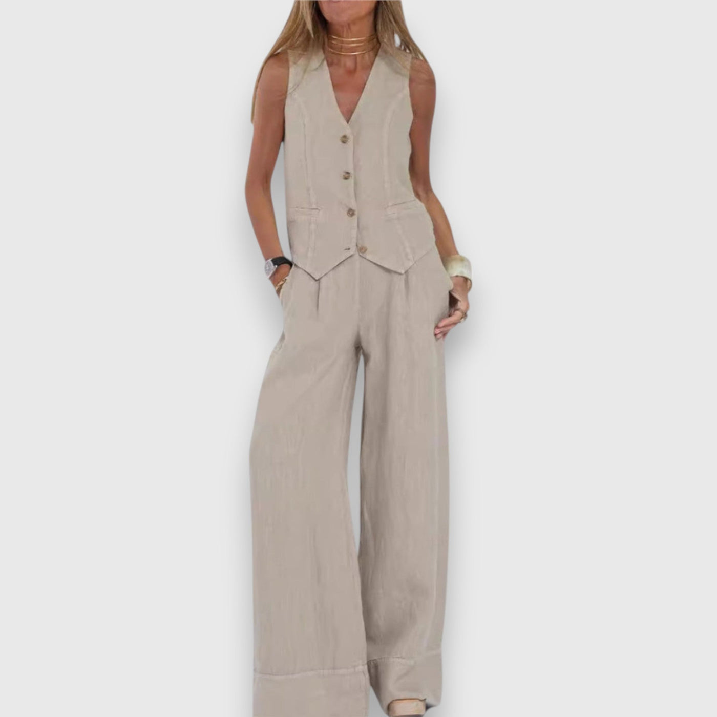 Σετ Δύο Τεμαχίων για καλοκαιρινή ελαφρότητα