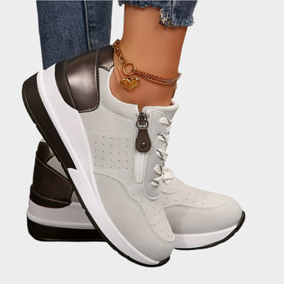 Ορθοπεδικό Παπούτσι με Φερμουάρ και Χοντρή Σόλα