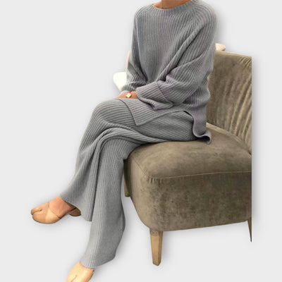 Σετ Πλεκτό με Χαλαρή Γραμμή