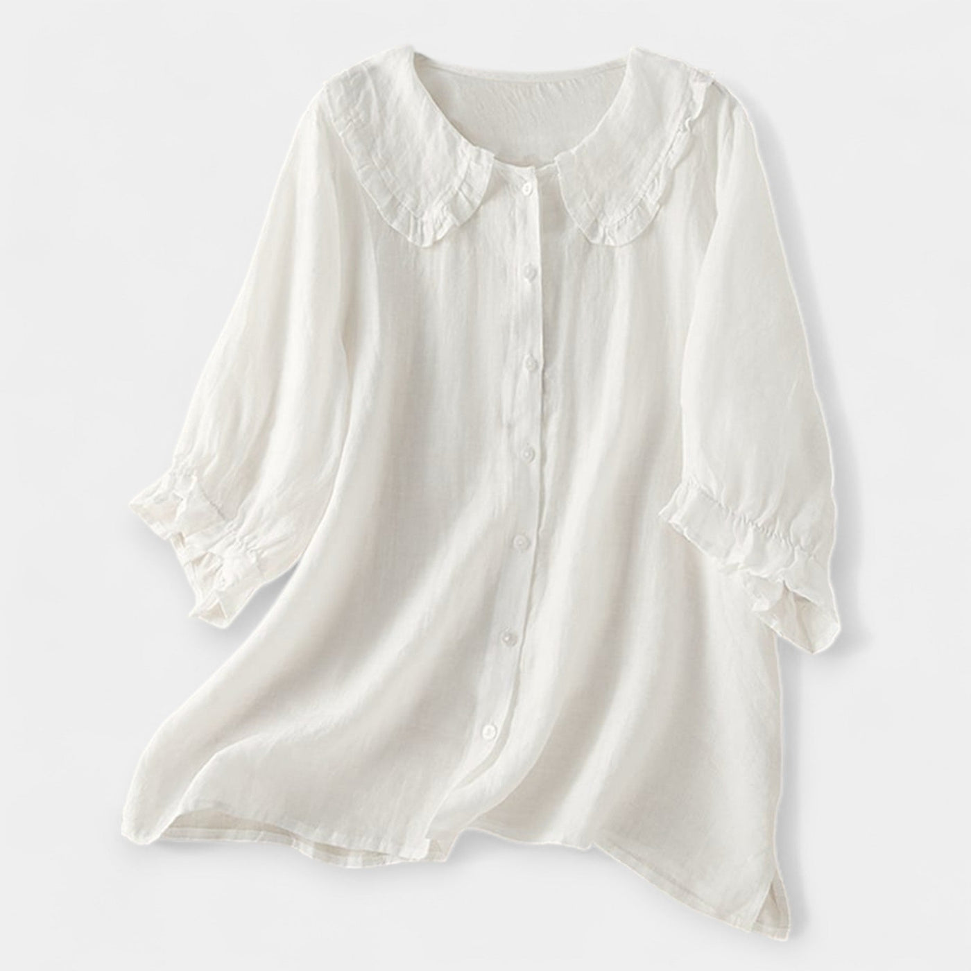 Πουκάμισο με Ρίγες και Διακοσμητικό Γιακά