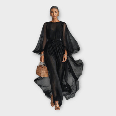 Αέρινο φόρεμα με κομψή και διαχρονική αισθητική