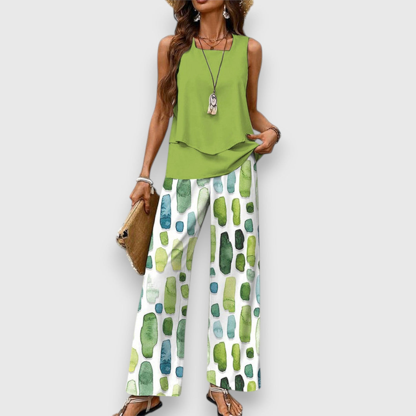 Σετ Δύο Τεμαχίων με Στυλάτη Άνεση