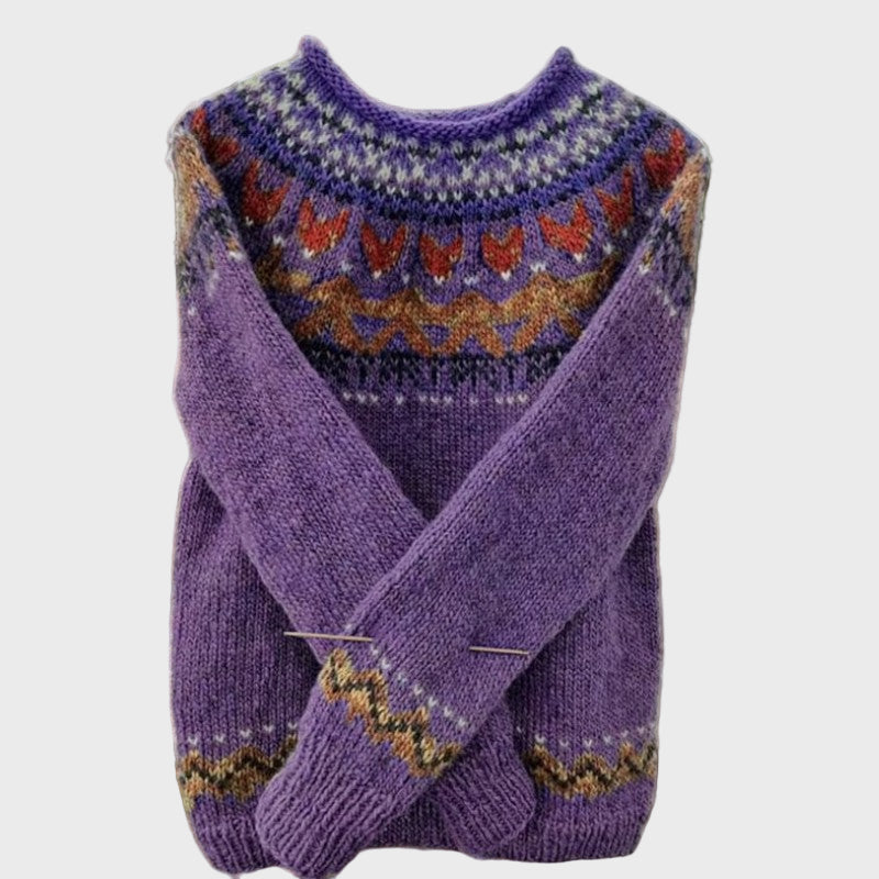 Πλεκτό Ζιβάγκο Ρετρό Έμπνευσης