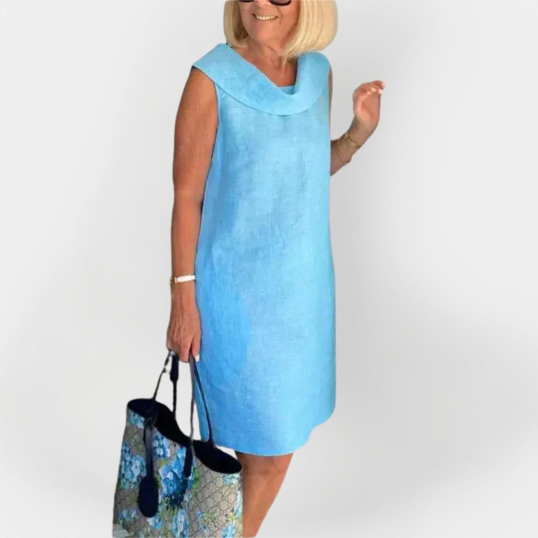 Φόρεμα με Κρουαζέ Γιακά