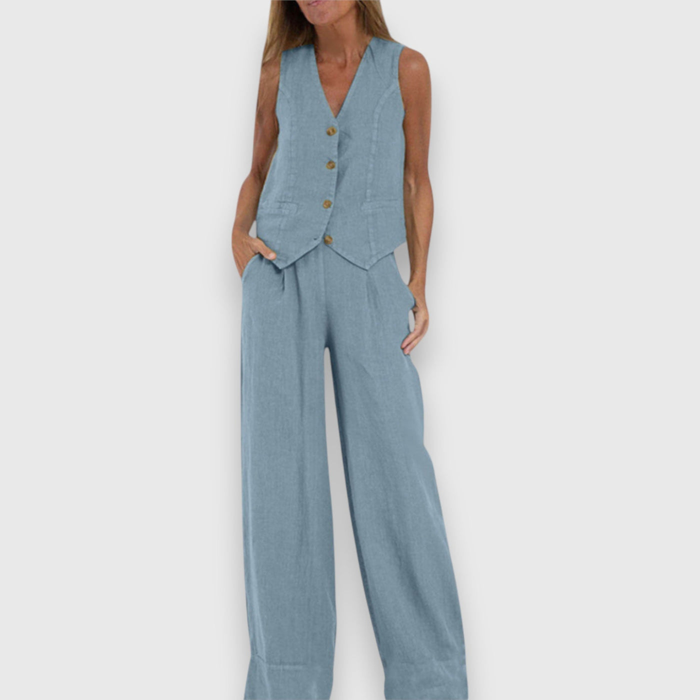 Σετ Δύο Τεμαχίων για καλοκαιρινή ελαφρότητα