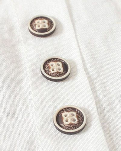 Κοντομάνικη Μπλούζα με Κουμπιά 