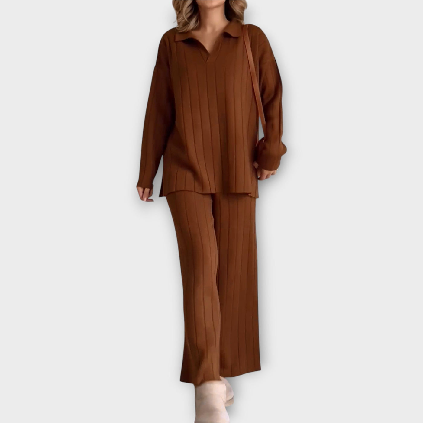 Σετ με Ριχτή Γραμμή και Minimal Στυλ