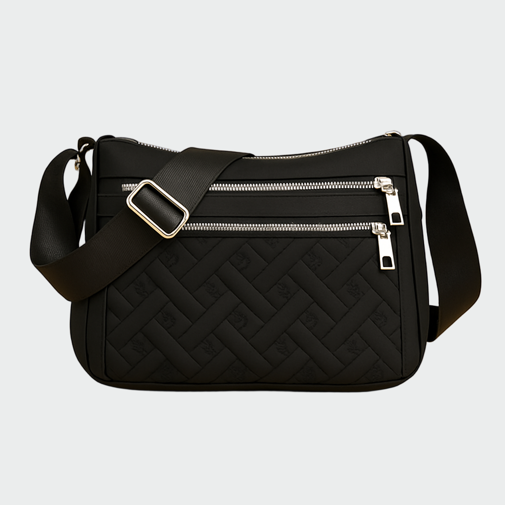 Κομψή νάιλον τσάντα ώμου