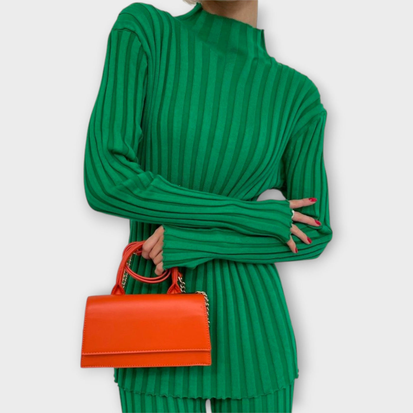 Σετ Πλεκτό με Μοντέρνα Γραμμή