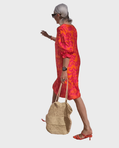 Μίντι Φλοράλ Φόρεμα