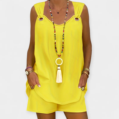 Σετ Αμανίκης Μπλούζας με Σορτς