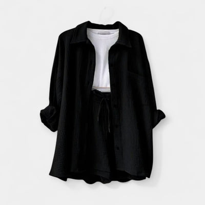 Δίχρωμο Καλοκαιρινό Σετ Τοπ και Σορτς