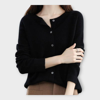 Κομψή Ζακέτα με Κουμπιά