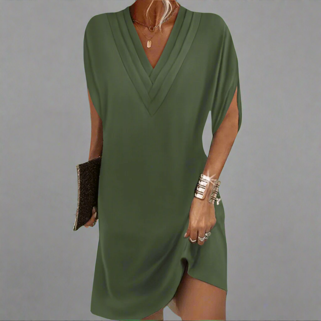 Κομψό φόρεμα από εκλεκτό ύφασμα