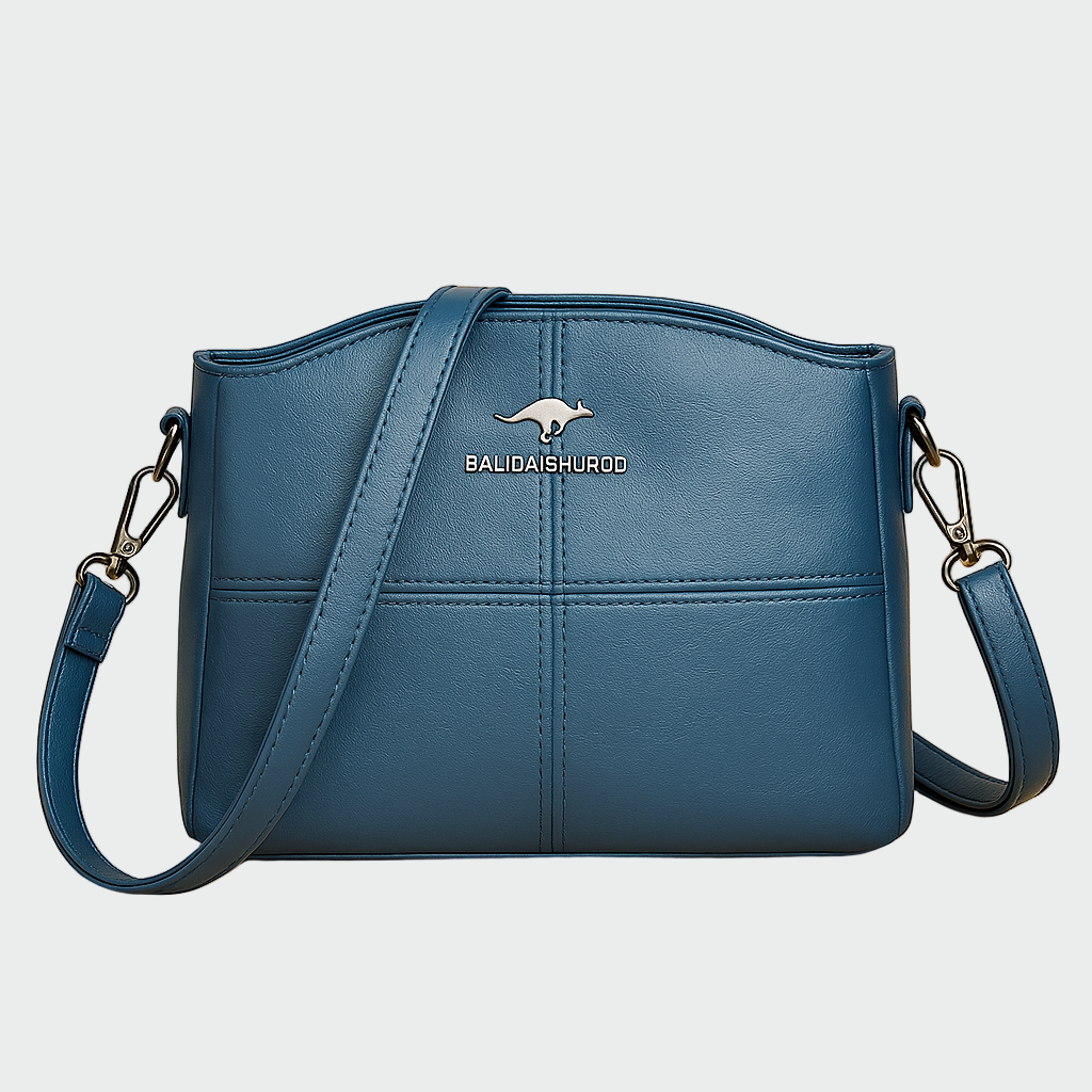 Κομψή δερμάτινη τσάντα