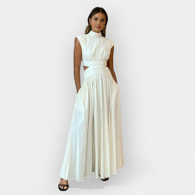 Στυλάτο Φόρεμα με Κοψίματα