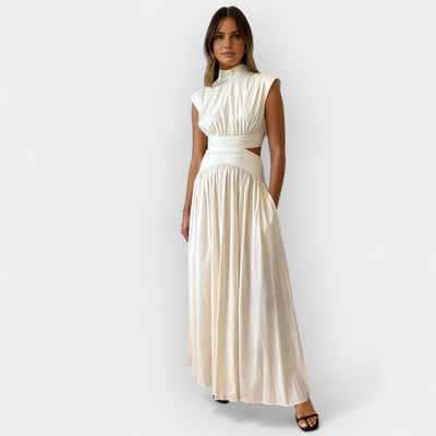 Στυλάτο Φόρεμα με Κοψίματα