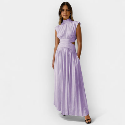 Στυλάτο Φόρεμα με Κοψίματα