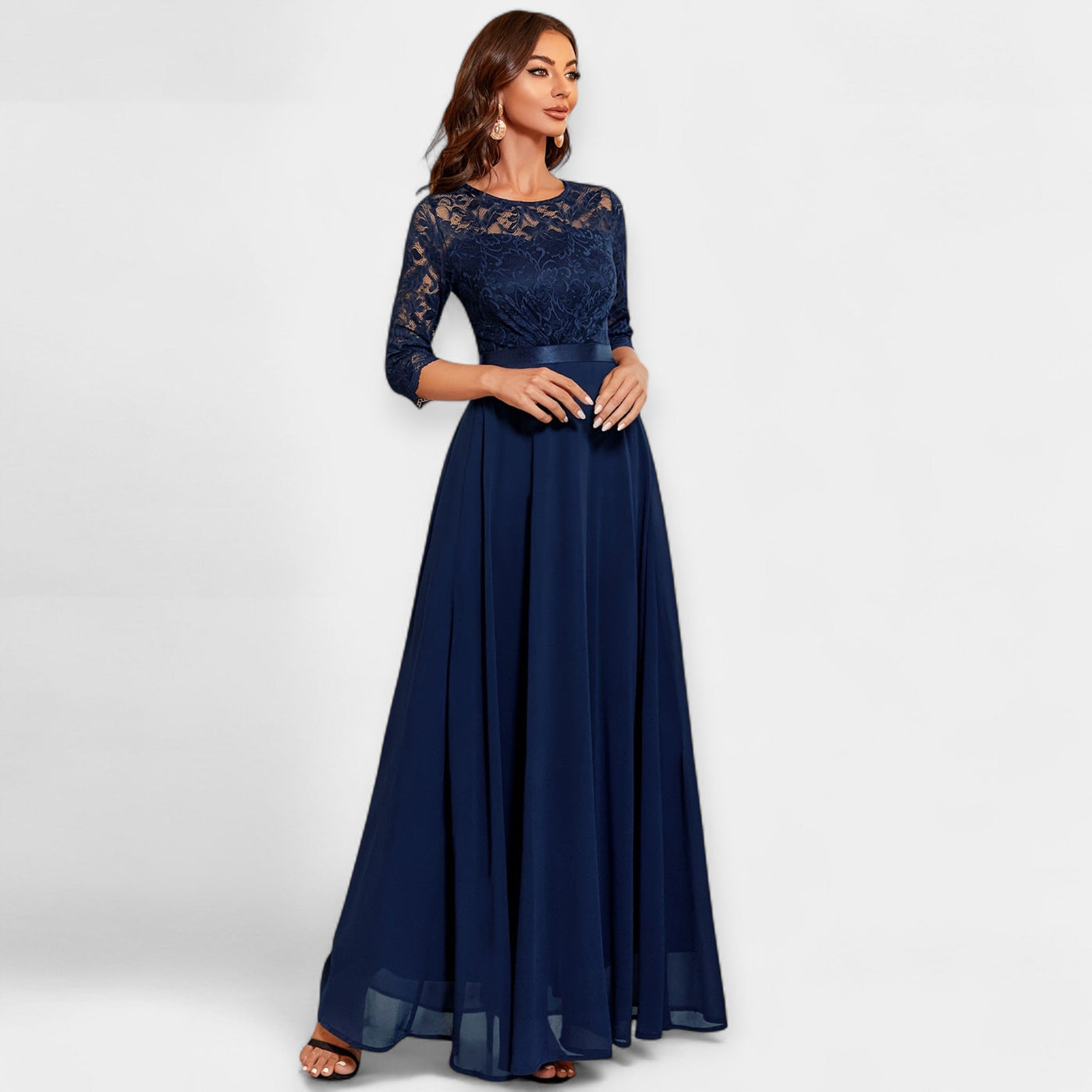 Δαντελωτό Φόρεμα