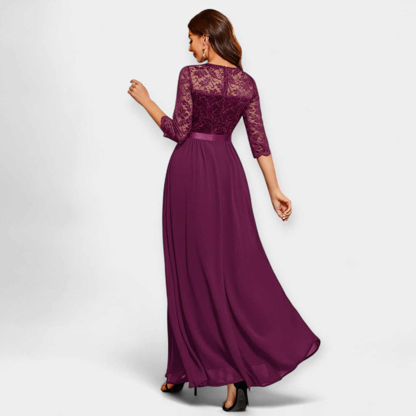 Δαντελωτό Φόρεμα