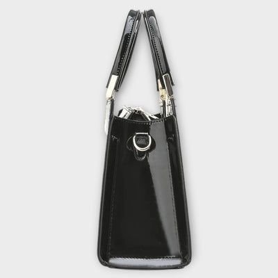 Λαμπερή Χειροποίητη Τσάντα Croco