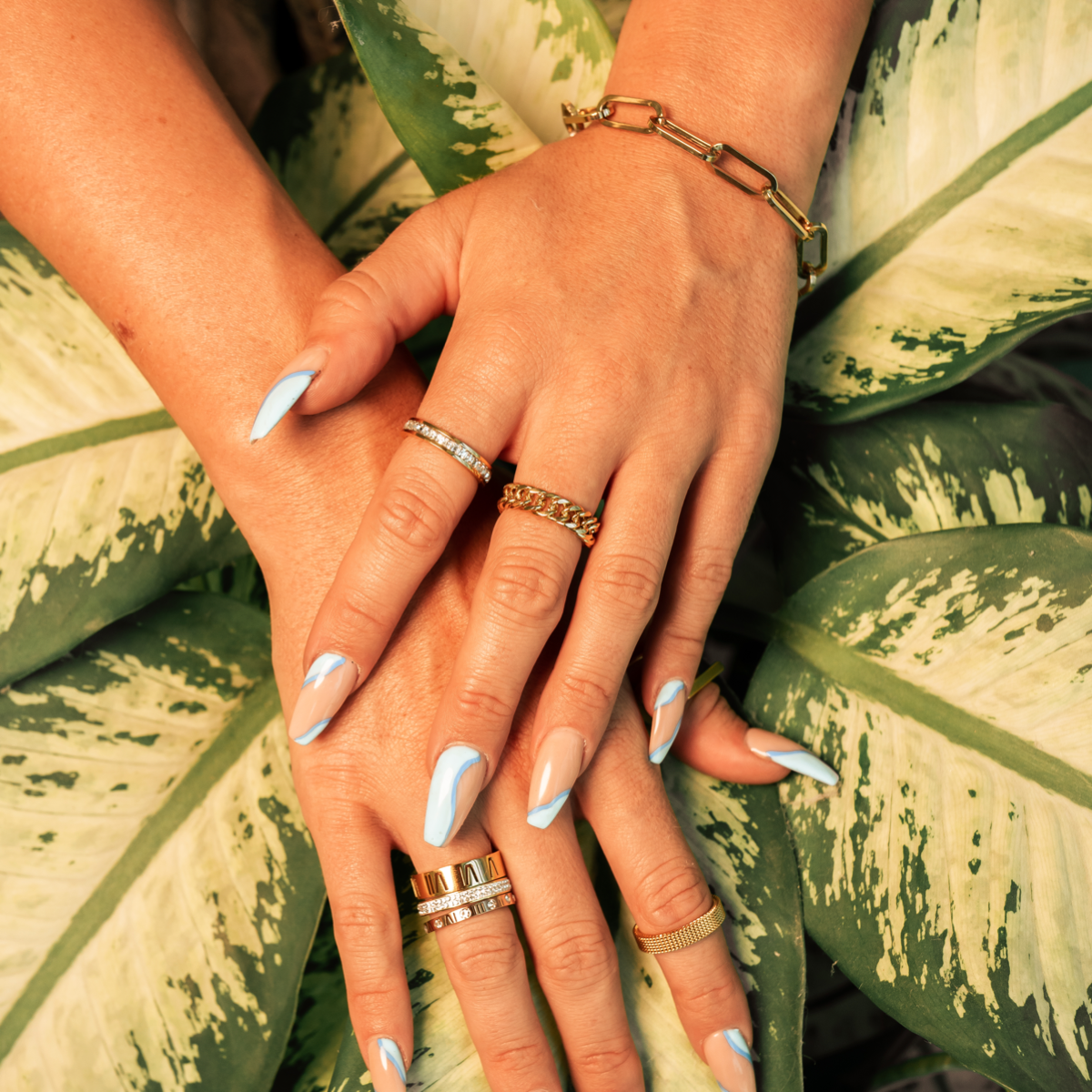 Clip Χρυσό Βραχιόλι 