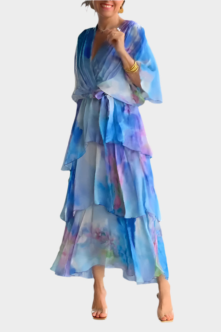 Φόρεμα με Βαθύ Ντεκολτέ σε Στυλ V