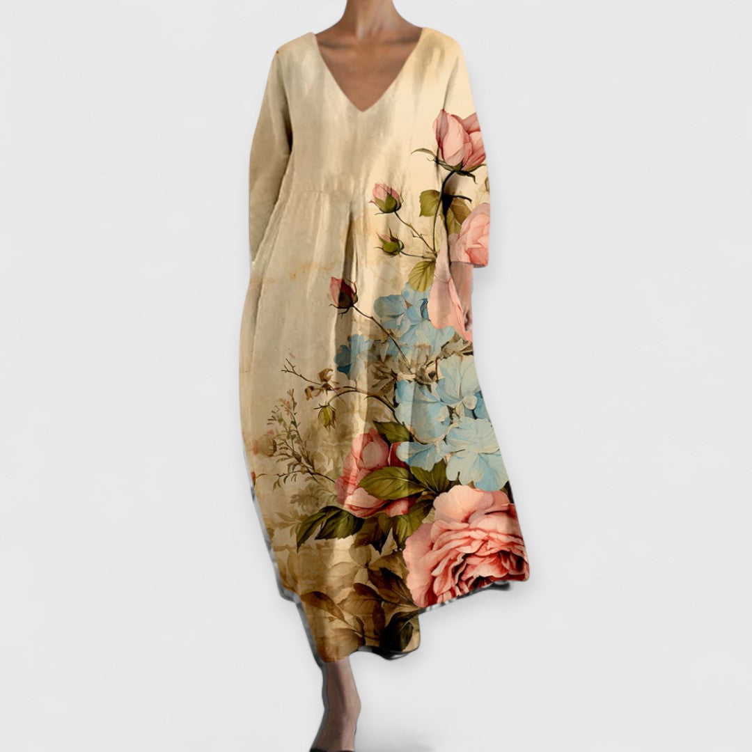 Ζωντανό Μάξι Φόρεμα